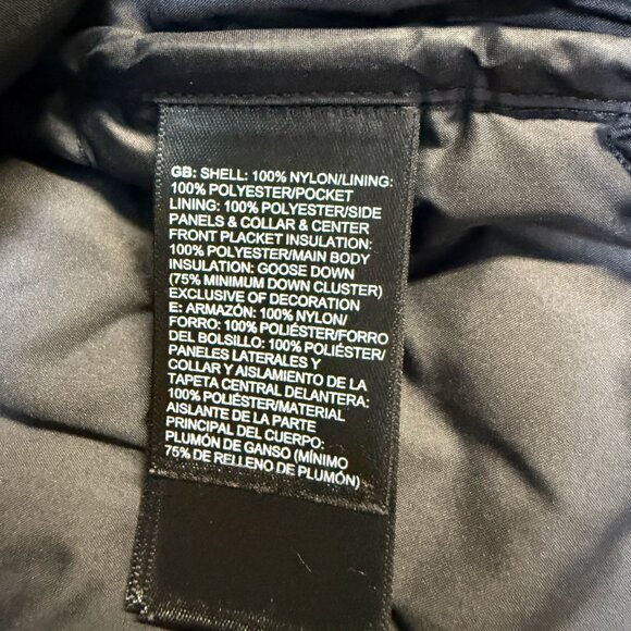 The North Face Aconcagua 550 Down Vest Women’s M Black EUC - Picture 6 of 10